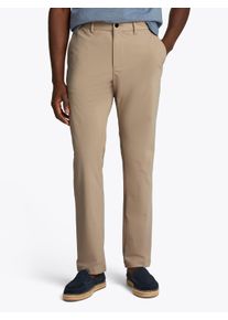 Chinohose Tommy Hilfiger "DENTON KNIT TECH", Herren, Gr. 36, L&auml;nge 32, gr&uuml;n (sandalwood), Web, Obermaterial: 57% Elastomultiester, 43% Polyester, unifarben, straight fit normal, Hosen Chinohose, Straight Fit, Baumwollstretch