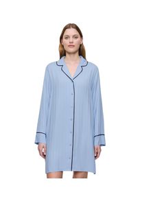 Nachthemd Triumph "Amourette Jacquard NDW", Damen, Gr. 38, N-Gr, ice, Obermaterial: 100% Viskose, Kleider Nachthemd, elegant und weich