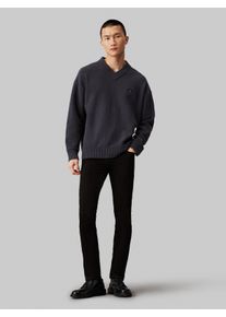 Skinny-fit-Jeans Calvin Klein Jeans "SKINNY", Herren, Gr. 30, L&auml;nge 34, schwarz (denim schwarz1), Denim/Jeans, Obermaterial: 78% Baumwolle, 18% Polyester, 4% Elasthan, unifarben, skinny fit, Jeans Skinny-fit-Jeans, im 5-Pocket-Style