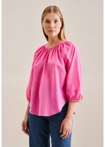 Tunika Seidensticker "Schwarze Rose", Damen, Gr. 38, pink, 100% Baumwolle, unifarben, Tuniken Tunika