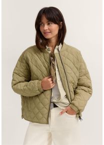 Bomberjacke Bugatti "LightSeries", Damen, Gr. 38, 130, moos, 100% Polyamid, unifarben, regular fit, Jacken Bomberjacke, leicht & daunenfrei