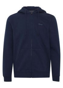 Kapuzensweatjacke Blend "Kapuzensweatjacke BHDowntown", Herren, Gr. 3XL, blau (marineblaus), Obermaterial: 50% Baumwolle CO. 50% Polyester PES., Sweatjacken Kapuzensweatjacke