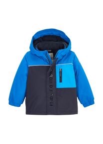 Funktionsjacke "FIOW 22 MNS JCKT", Kinder, Gr. 122/128, blau, Obermaterial: 100% Polyester;Futter: 100% Polyester;F&uuml;llung: 100% Polyester, FIRST INSTINCT BY Killtec, Jacken Funktionsjacke, Wasserdichte Winterjacke mit Grow-Up-Funktion, reflektierendes Design