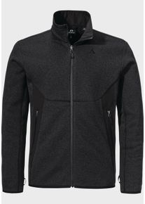 Sch&ouml;ffel Fleecejacke SCH&Ouml;FFEL "Hiking CIRC Fleece Jk Style Yew MNS", Herren, Gr. 52, 9990, schwarz, Oberstoff: 100% Polyester; Futter: 100% Polyester; Oberstoff Besatz: 100% Polyester, regular fit, Jacken Fleecejacke