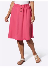 Schlupfrock Classic Basics, Damen, Gr. 54, pink (fuchsia), 100% Polyester, unifarben, knielang, R&ouml;cke Schlupfrock