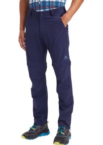 Outdoorhose McKINLEY "He.-Abzipphose Malloy mn", Herren, Gr. 60, N-Gr, 518 navy schwarz, Obermaterial: 90% Polyamid, 10% Elasthan, Hosen Outdoorhose