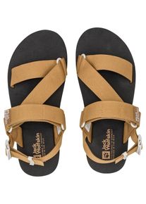 Sandalette Jack Wolfskin "URBAN ENTDECKUNG BELT SANDAL W", Damen, Gr. UK 6 - EU 39,5, Normalschaft, braun (dunelands), Main Material 100% Polyamide Sole, Schuhe Sandalette