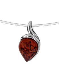 Halsreif OSTSEE-SCHMUCK "OSTSEE-SCHMUCK Halsreif mit Anh&auml;nger Gleiter-Maren" Gr. 45, silber (wei&szlig;, neutral), Halsketten, Damen, 45cm, Silber 925 (Sterlingsilber), L: 42, Halsreif