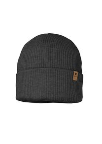 Beanie MaxiMo, Kinder, Gr. 49, carbonmeliert, Fleece, Baumwolle, unifarben, M&uuml;tzen Beanie, aus Baumwolle, w&auml;rmend, gef&uuml;ttert, unifarben