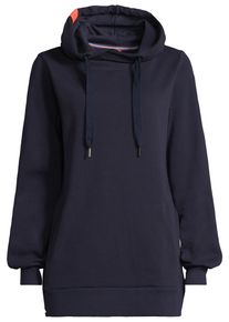 Kapuzenpullover SALZHAUT "Hoodie SCHELLEN", Damen, Gr. XS, blau (navy), Obermaterial: 80% Baumwolle CO. 20% Polyester PES., Pullover Kapuzenpullover