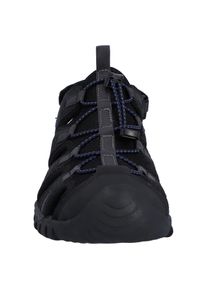 Sandale Hi-Tec "Hi-Tec Sandalen Cove Sport", Herren, Gr. 45, Normalschaft, schwarz, anthrazit, elektrisches indigo, Synthetisches Obermaterial, Schuhe Sandale