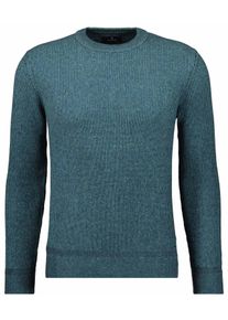 Rundhalspullover Ragman, Herren, Gr. 56, gr&uuml;n (dunkelgr&uuml;n, 357), Strick, 95% Baumwolle 5% Kaschmir, ohne Ausschnitt, Pullover Rundhalspullover