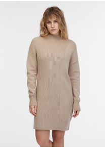 Strickkleid Ragwear "RIVENA", Damen, Gr. XS (34), N-Gr, bunt (bone), Feinstrick, Obermaterial: 47% Polyacryl, 29% Polyester, 24% Nylon, unifarben, Rundhals, Kleider Strickkleid