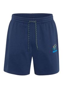 Sweatshorts Lotto, Herren, Gr. S (44/46), Normalgr&ouml;&szlig;en, peacoat, 80% Baumwolle, 20% Polyester, Hosen Sweatshorts