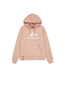Hoodie Alpha Industries "Basic Hoodie BL", Herren, Gr. XL, orange (dusty coral), Obermaterial: 80% Baumwolle, 20% Polyester, regular fit, Sweatshirts Hoodie