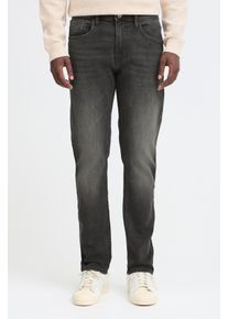 Regular-fit-Jeans Blend "BHTWISTER PP NOOS", Herren, Gr. 34, L&auml;nge 32, grau (denim grau), Denim/Jeans, Obermaterial: 98% Baumwolle, 2% Elasthan, Abriebeffekte, regular fit, Jeans Regular-fit-Jeans