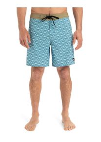 Boardshorts Quiksilver "Surfsilk Straight Leg 18", Herren, Gr. 28(XS), florever aquifer, bgw6, Obermaterial: 88% Microfaser, 12% Elasthan;, Hosen Boardshorts