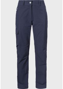 Sch&ouml;ffel Outdoorhose SCH&Ouml;FFEL "Pants Kitzstein L", Damen, Gr. 40, Normalgr&ouml;&szlig;en, blau (8820, blau), Oberstoff: 95% Nylon 5% Elasthan, Hosen Outdoorhose