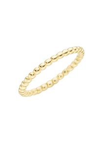Goldring Luigi Merano "Ring in Kugel-Design, Gold 375" Gr. 52, gold, Fingerringe, Damen, 52, Gelbgold 375, Goldring
