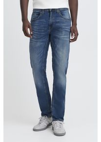 Regular-fit-Jeans Blend "BHTWISTER SLIM/REG", Herren, Gr. 36, L&auml;nge 32, blau (denim middle blau), Denim/Jeans, Obermaterial: 100% Baumwolle, Abriebeffekte, regular fit, Jeans Regular-fit-Jeans