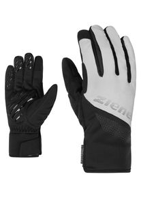 Fahrradhandschuhe Ziener "DILIP-Z AS TOUCH bike", Herren, Gr. 8, schwarz, Materialmix, Handschuhe Fahrradhandschuhe