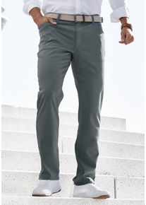 Stretch-Hose John Devin "5-Pocket-Hose, regular-fit", Herren, Gr. 36, L&auml;nge 32, gr&uuml;n, Web, Obermaterial: 97% Baumwolle, 3% Elasthan, unifarben, regular fit lang, Hosen Stretch-Hose, Chinohose aus elastischer Baumwoll-Qualit&auml;t, Topseller