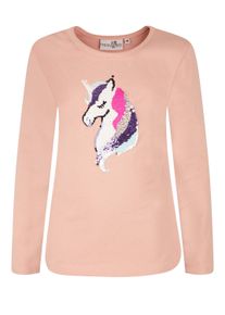 Sommerkleid happy girls "shirt", M&auml;dchen, Gr. 122, EURO-Gr&ouml;&szlig;en, rosa (dusty rose), Stoff, 100% Baumwolle, normal, Kleider Sommerkleid