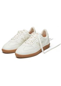 Sneaker FLAMINGOS LIFE "BURELA SLIM", Herren, Gr. 41, wei&szlig; (wei&szlig; gum), Synthetik, Textil, Schuhe Sneaker, veganer Sneaker, Obermaterial aus 70% Maisresten