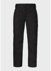 Sch&ouml;ffel Outdoorhose SCH&Ouml;FFEL "Ski Pants Style Pine WMS", Damen, Gr. 38, Normalgr&ouml;&szlig;en, 9990, schwarz, Oberstoff: Aussenseite: 100% Polyester; (Membran: Polyurethan); Futter: 100% Polyester; Wattierung: 100% Polyester, Hosen Outdoorhose