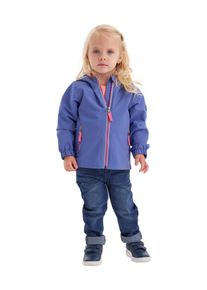 Funktionsjacke "FIOS 10 MNS JCKT", Kinder, Gr. 98/104, blau (indigo), Obermaterial: 100% Polyester;Futter: 100% Polyester, FIRST INSTINCT BY Killtec, Jacken Funktionsjacke, Wasser- und winddicht, &Auml;rmel mit Grow-Up Funktion, Kinnschutz