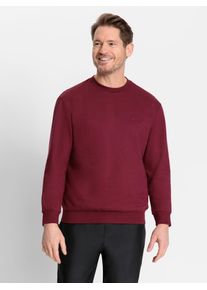 Sweatshirt Catamaran, Herren, Gr. 48/50, rot (bordeaux), 100% Baumwolle, unifarben, Rundhals, Sweatshirts Sweatshirt