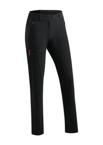 Outdoorhose Maier Sports "Lulaka Loop", Damen, Gr. 17, Kurzgr&ouml;&szlig;en, schwarz, 100% Polyester, Hosen Outdoorhose, Damen Wanderhose, atmungsaktive Funktionshose, Regular Fit