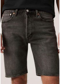 Levi's Bermudas LEVI'S "501 ORIGINAL SHORTS", Herren, Gr. 34, N-Gr, neo nights shorts, Denim/Jeans, Obermaterial: 99% Baumwolle, 1% Elasthan, normal kniefrei, Hosen Bermudas, Jeans-Bermudas mit Stretch, der Klassiker 501 ORIGINAL