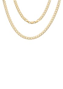 Kette ohne Anh&auml;nger Firetti "Schmuck Geschenk Silber 925 Halsschmuck Halskette Panzerkette" Gr. 45, gold (gelbgoldfarben), Halsketten, Damen, 45, Silber 925 (Sterlingsilber), B: 4,8mm, Kette ohne Anh&auml;nger, B:4,8mm