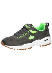 Hallenschuh Lico "Sportschuh Jackie VS", Jungen, Gr. 32, grau, Synthetik, Schuhe Hallenschuh