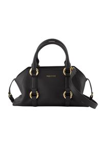 Alexander McQueen Clutches - Compact Structured Black Calfskin Purse - Gr. unisize - in Schwarz - f&uuml;r Damen