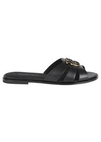 Pinko Slipper & Pantoletten - Milly 04 - Slipper Calf Leather Black - Gr. 41 (EU) - in Schwarz - f&uuml;r Damen