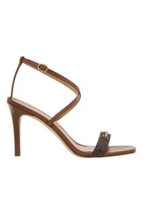 Michael Kors Sandaletten mit Absatz - Lena Heeled Sandal - Gr. 40 (EU) - in Braun - f&uuml;r Damen