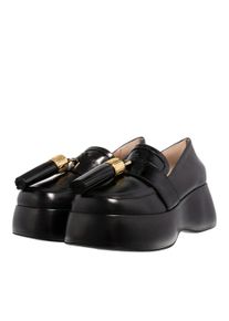 Moschino Loafer - Metal Tassel - Gr. 37 (EU) - in Schwarz - f&uuml;r Damen