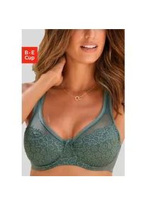 Minimizer-BH Petite Fleur, Damen, Gr. 95, Cup C, gr&uuml;n (gr&uuml;n, wei&szlig;), Microtouch, Obermaterial: 50% Polyamid, 40% Baumwolle, 10% Elasthan, BHs Minimizer-BH, im attraktiven Doppelpack