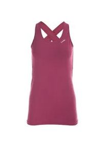 Sporttop WINSHAPE "Tanktop WVR32", Damen, Gr. S, lila (berry love), 90% Baumwolle, 10% Elasthan, Rundhals, Tops Sporttop, Drop Back Design