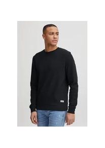 Longpullover Blend "BHChristo", Damen, Gr. XL, schwarz, Sweatware, 57% Baumwolle, 43% Polyester, regular fit normal, Rundhals, Pullover Longpullover, Klassisches Sweatshirt mit Rundhalsausschnitt