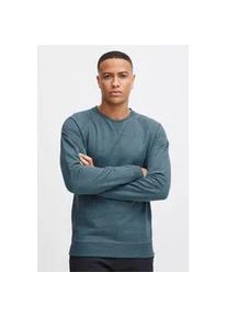 Longpullover Blend "BHAlex", Herren, Gr. L, blau (ensign blau), Sweatware, 60% Baumwolle, 40% Polyester, unifarben, regular fit, Rundhals, eingesetzt, Pullover Longpullover, Sweatpullover mit Raglan&auml;rmeln und elastischem Saum
