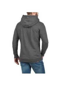 Kapuzenpullover Blend "BHHulker", Herren, Gr. 3XL, charcoal, Sweatware, 60% Baumwolle, 40% Polyester, unifarben, regular fit normal, ohne Ausschnitt, eingesetzt, Pullover Kapuzenpullover, Stilvolle Kapuzensweatjacke mit weicher Fleece-Innenseite