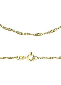 Collierkettchen Firetti "Schmuck Geschenk Gold 333 od 585 Singapurkettengl. in mehreren Breiten" Gr. 50, gold (gelbgoldfarben), Halsketten, Damen, 50, Gelbgold 333, B: 1,7mm, Made in Germany, B:1,7mm