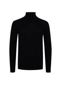 Strickfleece-Pullover 11 Project "Strickpullover PRIngbert", Herren, Gr. S, schwarz, Obermaterial: 50% Baumwolle CO. 50% Polyacryl PAN., Pullover