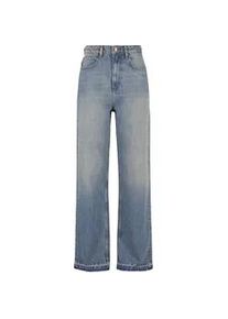 Bequeme Jeans 2Y STUDIOS "2Y Studios Vulna Open Hem Jeans", Damen, Gr. 29, Normalgr&ouml;&szlig;en, vintage blau, 100% Baumwolle, unifarben, normal, Jeans