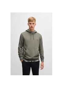 Kapuzensweatshirt BOSS ORANGE "Wetalk", Herren, Gr. XXL, open grau076, Sweatware, Obermaterial: 100% Baumwolle, regular fit h&uuml;ftlang, hoch geschlossener Ausschnitt, weit B&uuml;ndchen, Sweatshirts, mit gesticktem BOSS Markenlabel