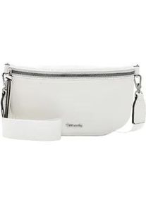 Umh&auml;ngetasche Tamaris "Umh&auml;ngetasche TAS Alessia", Damen, Gr. B/H/T: 20cm x 16cm x 5cm 0, wei&szlig; (wei&szlig; 300), Polyurethan, Taschen Umh&auml;ngetasche