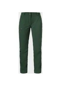 Sch&ouml;ffel Outdoorhose SCH&Ouml;FFEL "Pants Ascona Warm L", Damen, Gr. 40, Normalgr&ouml;&szlig;en, gr&uuml;n (6965, gr&uuml;n), Oberstoff: 56% Nylon, 34% Polyester, 10% Elasthan, Hosen Outdoorhose